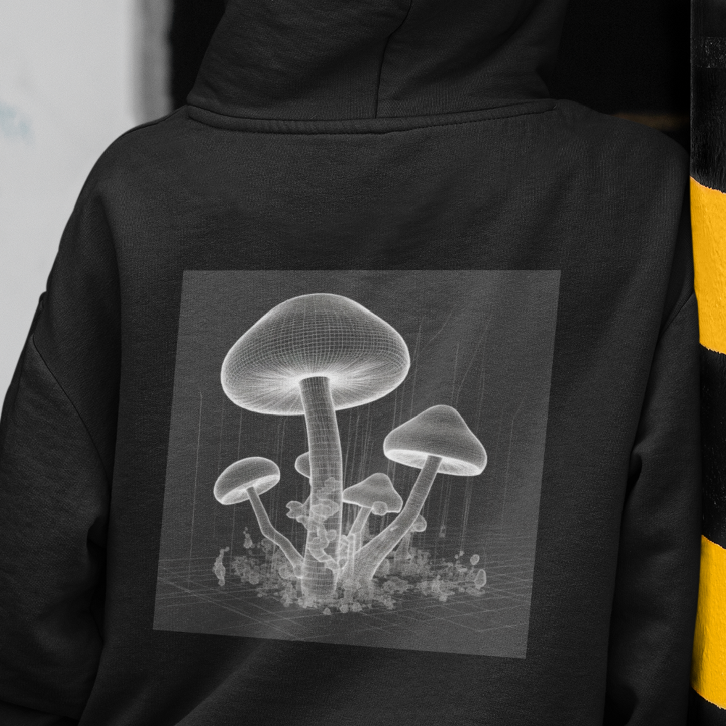 Mushrooms - Hoodie backprint