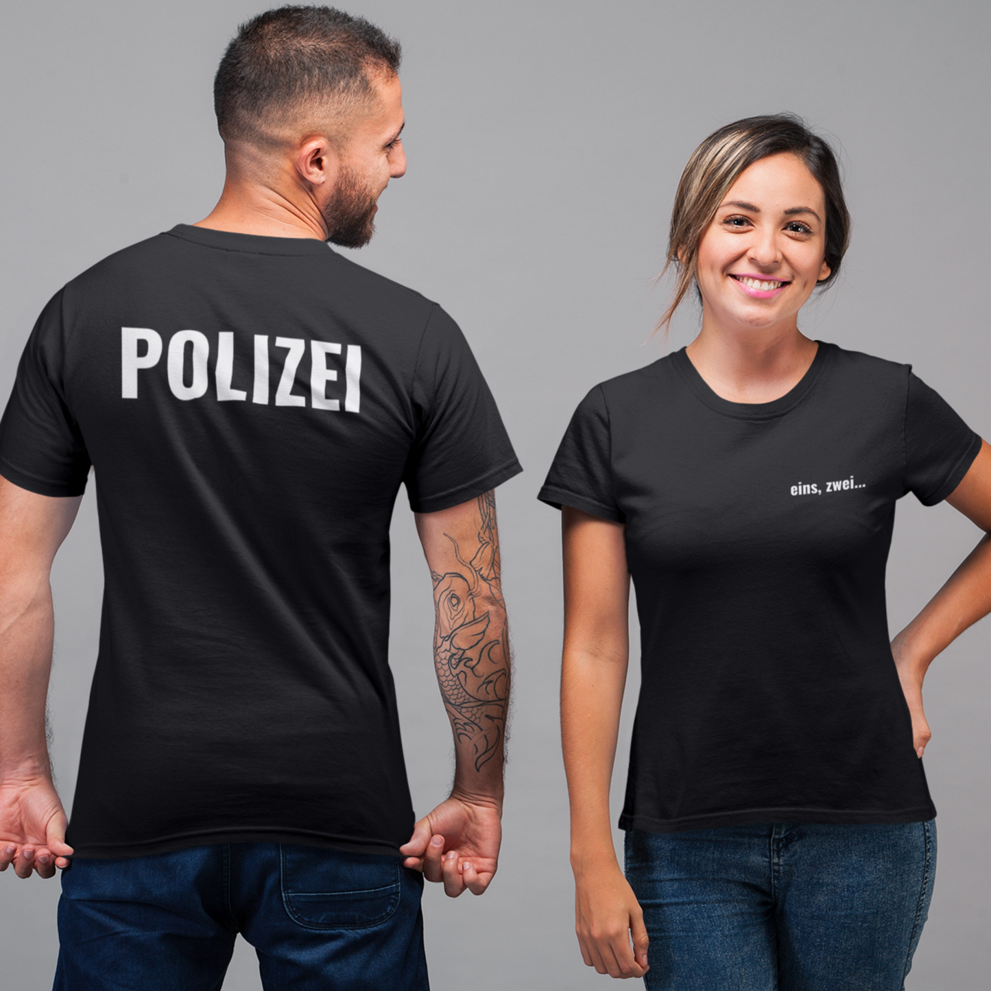 eins,zwei... Polizei - T-Shirt