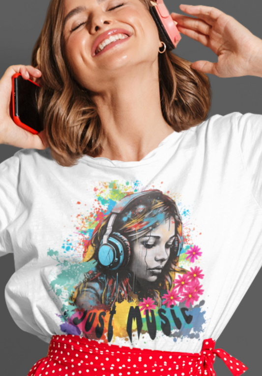 Just Music Graffiti - T-Shirt