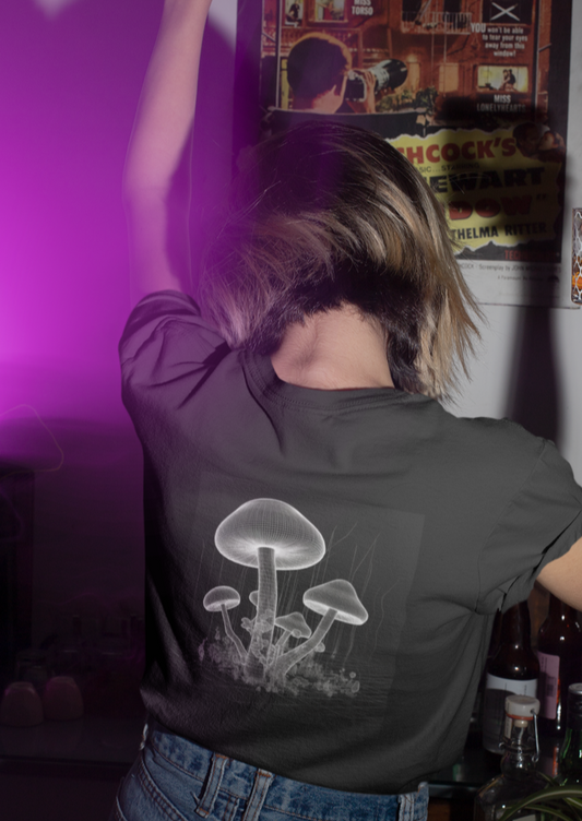Mushroom - T-Shirt backprint